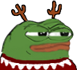 ChristmasWeird emote for Discord