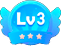 Lvl3_icon emote for Discord