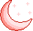 redglittermoon emote for Discord