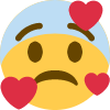 fearful_love emote for Discord