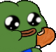 pepe_chicken_chew emote for Discord