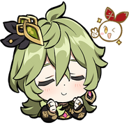 Collei_Yearning emote for Discord