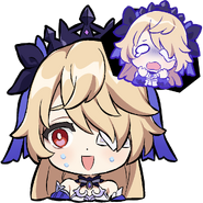 Fischl_StayCalm emote for Discord
