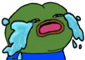 pepe_cry emote for Discord