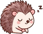 SleepyHedgehog emote for Discord