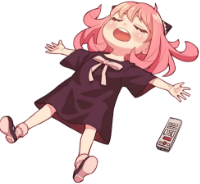 Anya_Tired emote for Discord