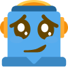 robo_sadsmirk emote for Discord