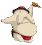 dancing_radish_oni emote for Discord