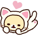 korilakkuma_love emote for Discord
