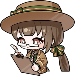 NikkiWorking static emote
