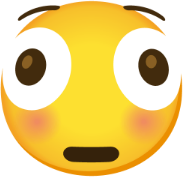 flushed emote for Discord