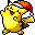ChristmasPikachu emote for Discord