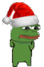 pepeChristmasDance emote for Discord