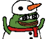 peepoSnowmanDance emote for Discord