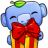 whumpus_gift emote for Discord
