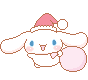 CinnaSanta emote for Discord