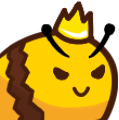 Queen_bee emote for Discord
