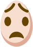 concerned_egg emote for Discord