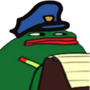 pepe_police emote for Discord