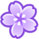 purpleflower emote for Discord