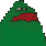 pepeCURSzalgo emote for Discord