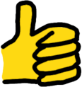 janky_thumbs_up emote for Discord