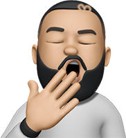 drake_yawning emote for Discord