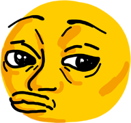 sus_conceited emote for Discord