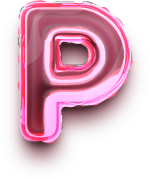 Letter_P_foil_balloon emote for Discord