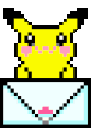PikachuMail emote for Discord