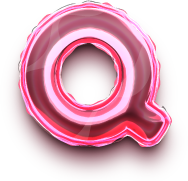 Letter_Q_foil_balloon emote for Discord