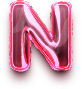 Letter_N_foil_balloon emote for Discord