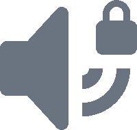 Discord_voice_private_dark emote for Discord