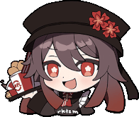 hutao_KFC emote for Discord