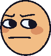 MildlyDisturbed emote for Discord