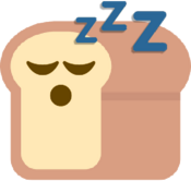 snoozebread emote for Discord