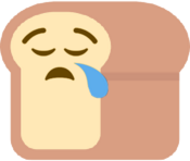 sleepybread emote for Discord