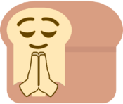 praybread emote for Discord
