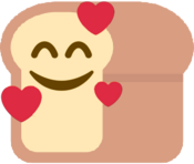 lovedbread emote for Discord