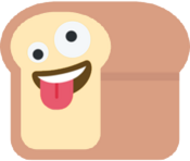 crazybread emote for Discord