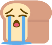 cryingbread emote for Discord