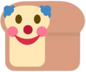 clownbread emote for Discord