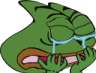 pepegaCry emote for Discord