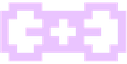 pixel_bow_candy_purple emote for Discord