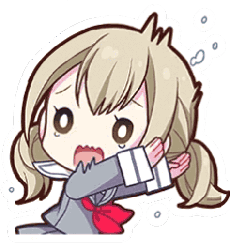 scared emote for Discord