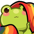 frog_pride emote for Discord