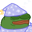 pepesleep emote for Discord