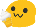 blobicecream emote for Discord