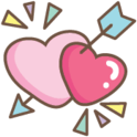 arrow_heart2 emote for Discord
