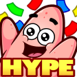 patrick_hype emote for Discord